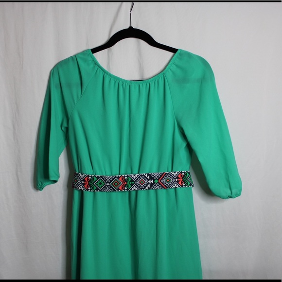 Sequin Hearts Girls Dress - Picture 6 of 7